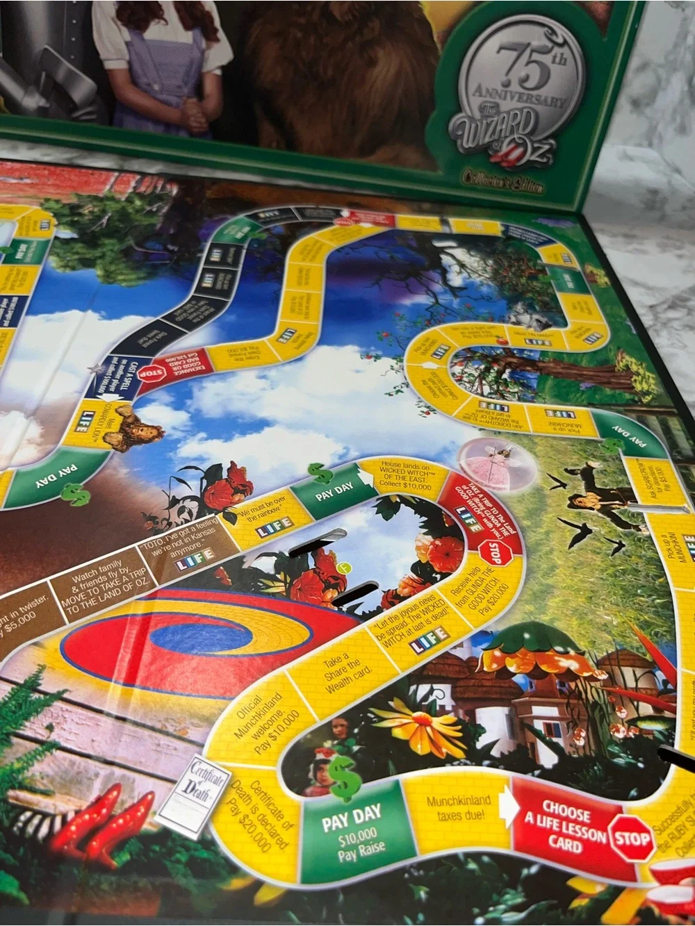 The Game of Life Wizard of Oz 75th Anniversary Collector's Edition - Green